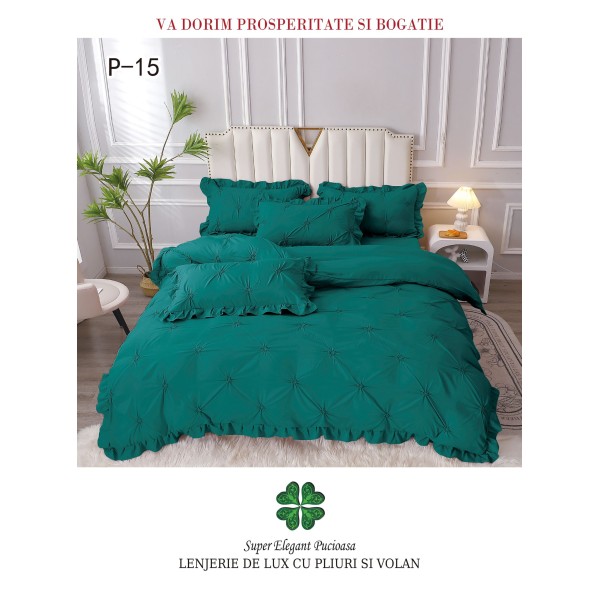 Lenjerie Pat Simpla, Bumbac Finet Premium, LF6PPPY13 Lenjerie Pat Simpla, Bumbac Finet Premium, LF6PPPY13