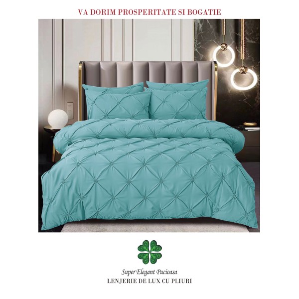 Lenjerie Pat Simpla, Bumbac Finet Premium, LF6PPPY19 Lenjerie Pat Simpla, Bumbac Finet Premium, LF6PPPY19