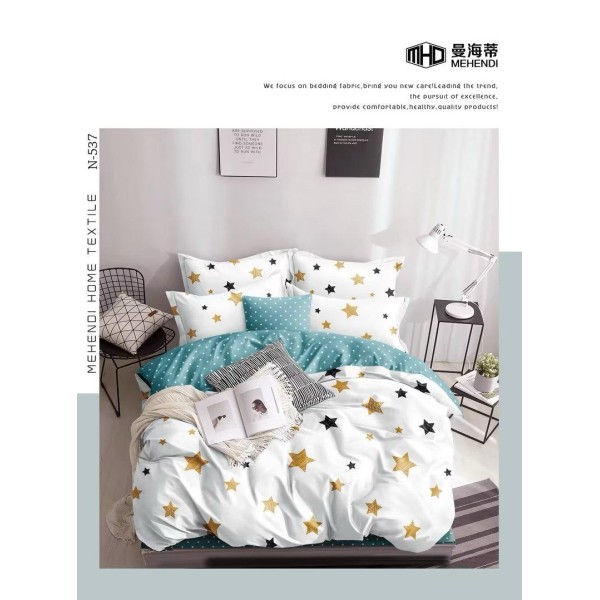 Lenjerie de pat 4 Piese Bumbac finetat OTL12