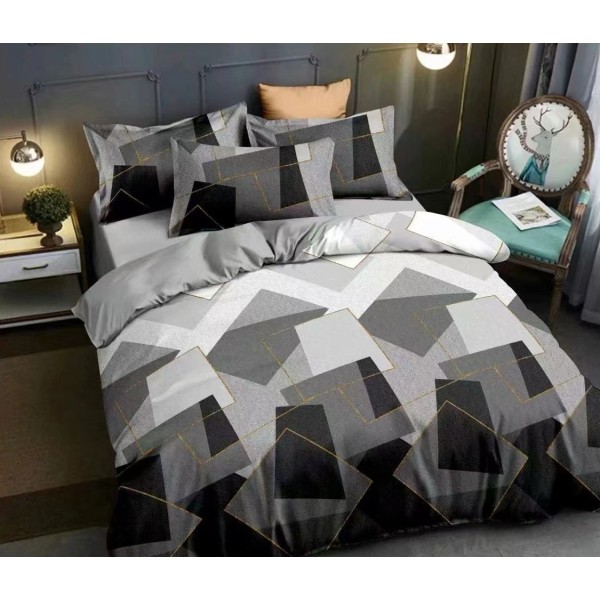 Lenjerie de pat 4 Piese Bumbac finetat OTL21