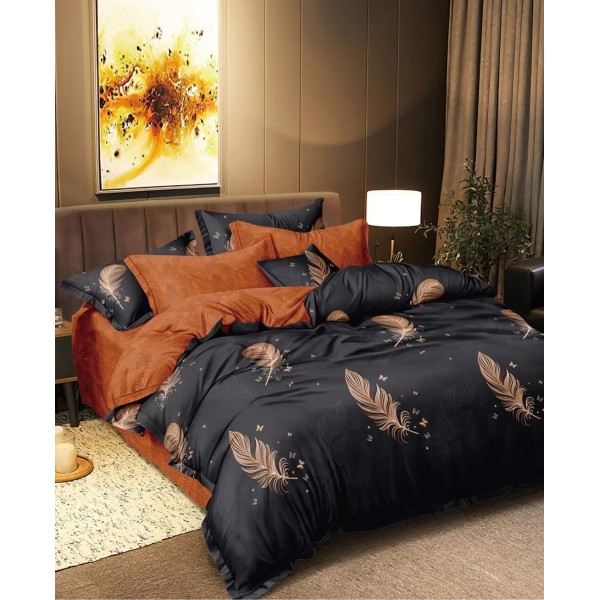 Lenjerie de pat 4 Piese Bumbac finetat OTL24