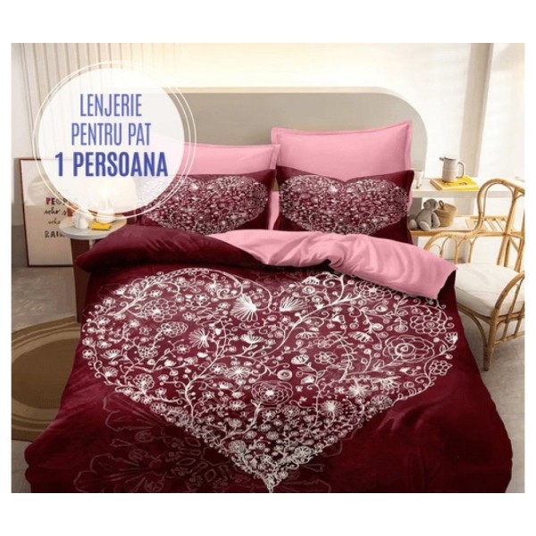 Lenjerie Pat 1 persoana FINET Y1P1 Lenjerie Pat 1 persoana FINET Y1P1