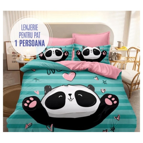 Lenjerie Pat 1 persoana FINET Y1P9 Lenjerie Pat 1 persoana FINET Y1P9