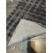 Covor Bubble imitatie blana de iepure 3D, 80 X 150 cm, gri inchis