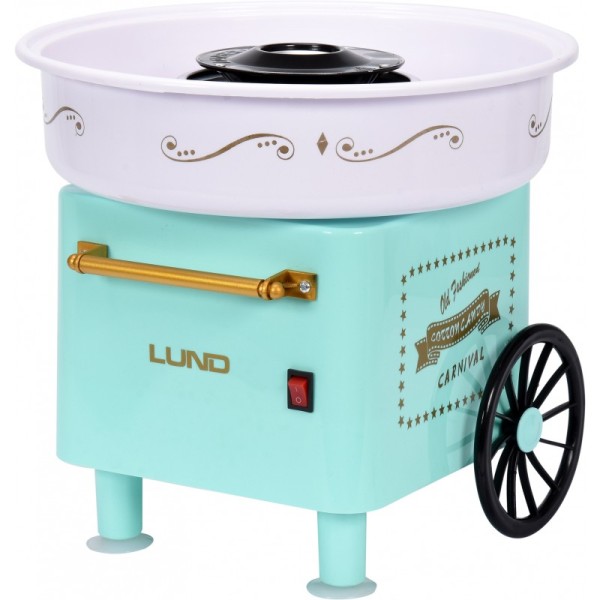 Aparat de facut vata de zahar pe bat, 500 W ROSU,BLEU SAU ROZ