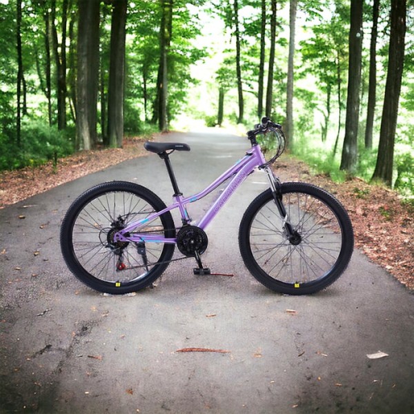 Bicicletă Caraiman, roți 24 sau 26 inch, cadru oțel, frâne pe disc, MOV, TBA6