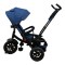 Tricicleta copii cu scaun reversibil si spatar reglabil Albastru 5099 EVA
