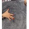 Pătura Cocolino 1200gr, 200x230cm, fluturi 3D în relief, gri închis, PC3DP1