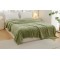 Pătura Cocolino 1200gr, 200x230cm, fluturi 3D în relief, VERDE , PC3DP9