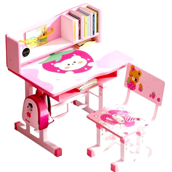 Birou pentru copii, reglabil, Ursulet, dimensiune 70×45 cm B1