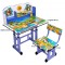 Set birou cu scăunel, metalic + MDF, 70 x45 cm, reglabil pe înălțime, B3 Set birou cu scăunel, metalic + MDF, 70 x45 cm, reglabil pe înălțime, B3