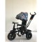 Tricicleta copii cu scaun reversibil si spatar reglabil multicolor 5099 EVA