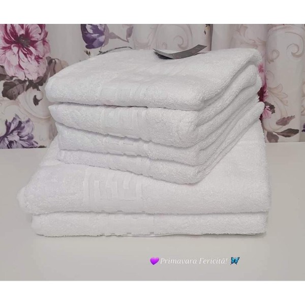 Set mix 6 bucati prosoape MODEL GRECESC  100% bumbac GR4
