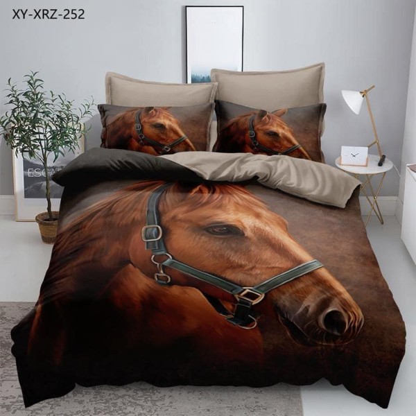Lenjerie pat dublu, Bumbac Finet Superior, 6 Piese, Bumbac Finet, 3D, YO3D-52 Lenjerie pat dublu, Bumbac Finet Superior, 6 Piese, Bumbac Finet, 3D, YO3D-52