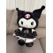 Papusa tip Kuromi din seria Hello Kitty Sanrio, din plus cu rochita, 66 cm