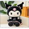Papusa tip Kuromi din seria Hello Kitty Sanrio, din plus cu rochita, 66 cm