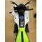 Motocicleta electrica copii, cu 2 locuri, 2 motoare, pornire la cheie, Verde Fluorescent  JM-3188