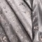 Draperie Catifea, UNI, Insertii Aurii, Dimensiuni la Comanda, Rejansa Multifunctionala 300 X 280 GRI INCHIS DC3