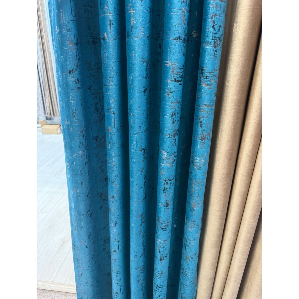 Draperie Catifea, UNI, Insertii Aurii, Dimensiuni la Comanda, Rejansa Multifunctionala 300 X 280  DC8
