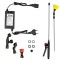 Pompa pentru stropit (vermorel) Tatta TP-1201A, cu acumulator, 12V 8Ah, incarcator 1 A, motor 3.6 lpm, rezervor tip rucsac, 12 l