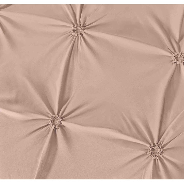 Lenjerie pat dublu, BUMBAC FINET, 6 piese PREMIUM, cu PLIURI CUSUTE 3D , LFPJ11