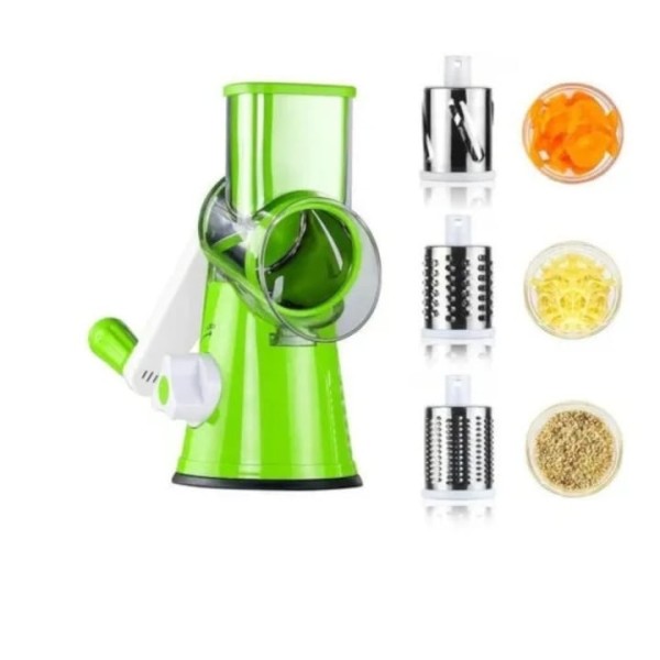 Razatoare Multifunctionala, Welora, Forma de Masina de Tocat cu 3 Accesorii din Inox, Compacta, Durabila RD1
