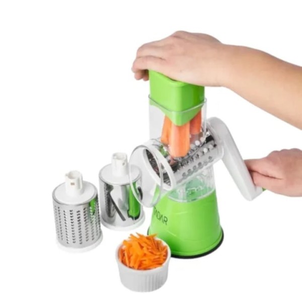 Razatoare Multifunctionala, Welora, Forma de Masina de Tocat cu 3 Accesorii din Inox, Compacta, Durabila RD1