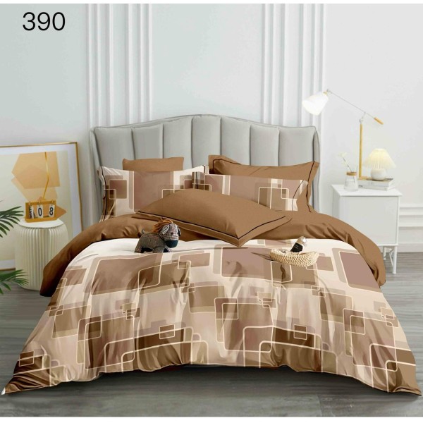 Lenjerie de pat dublu Bumbac FINET, pentru 2 persoane, 6 piese, Cearceaf de pat 230 x 250cm, CF59 Lenjerie de pat dublu Bumbac FINET, pentru 2 persoane, 6 piese, Cearceaf de pat 230 x 250cm, CF59