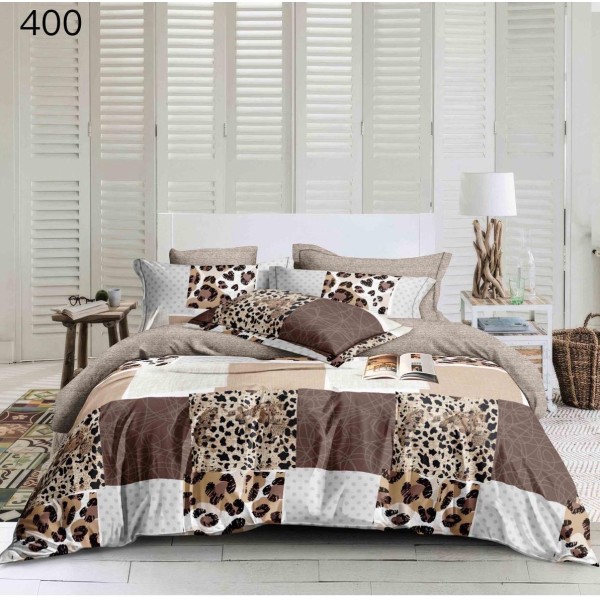 Lenjerie de pat dublu Bumbac FINET, pentru 2 persoane, 6 piese, Cearceaf de pat 230 x 250cm, CF63 Lenjerie de pat dublu Bumbac FINET, pentru 2 persoane, 6 piese, Cearceaf de pat 230 x 250cm, CF63