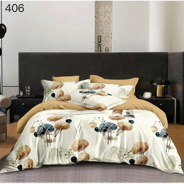 Lenjerie de pat dublu Bumbac FINET, pentru 2 persoane, 6 piese, Cearceaf de pat 230 x 250cm, CF67 Lenjerie de pat dublu Bumbac FINET, pentru 2 persoane, 6 piese, Cearceaf de pat 230 x 250cm, CF67