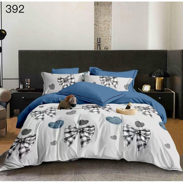 Lenjerie de pat dublu Bumbac FINET, pentru 2 persoane, 6 piese, Cearceaf de pat 230 x 250cm, CF99 Lenjerie de pat dublu Bumbac FINET, pentru 2 persoane, 6 piese, Cearceaf de pat 230 x 250cm, CF99