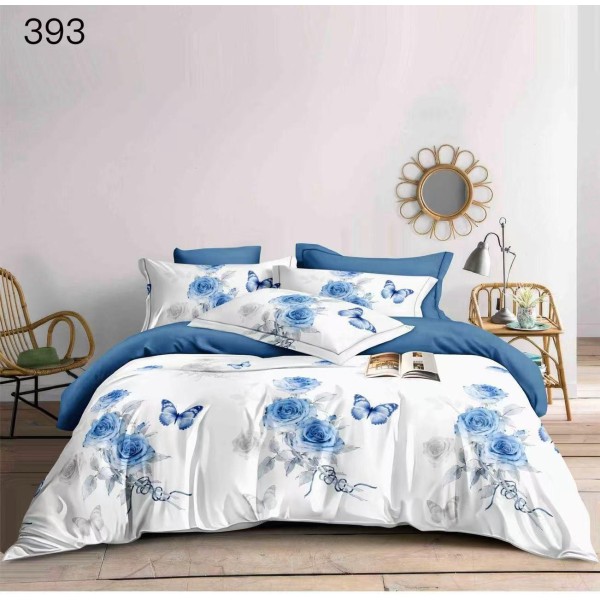 Lenjerie de pat dublu Bumbac FINET, pentru 2 persoane, 6 piese, Cearceaf de pat 230 x 250cm, CF103 Lenjerie de pat dublu Bumbac FINET, pentru 2 persoane, 6 piese, Cearceaf de pat 230 x 250cm, CF103