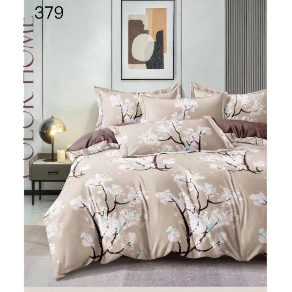 Lenjerie de pat dublu Bumbac FINET, pentru 2 persoane, 6 piese, Cearceaf de pat 230 x 250cm, CF104 Lenjerie de pat dublu Bumbac FINET, pentru 2 persoane, 6 piese, Cearceaf de pat 230 x 250cm, CF104