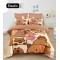 Lenjerie Bumbac tip Finet, 6 piese,Premium CU ELASTIC MODEL CAPYBARA CB4