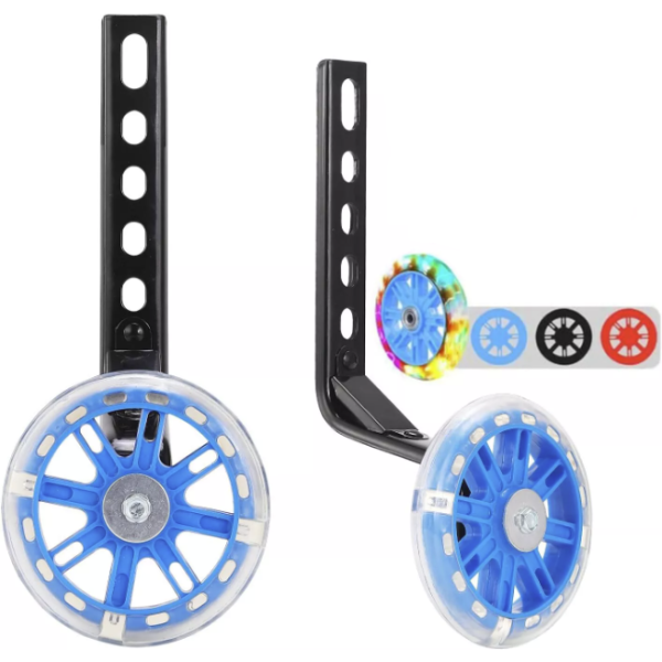 Roti ajutatoare cu sau fara  led-uri, pentru bicicleta, 12-20 inch dif culori RA1 Roti ajutatoare cu sau fara  led-uri, pentru bicicleta, 12-20 inch dif culori RA1