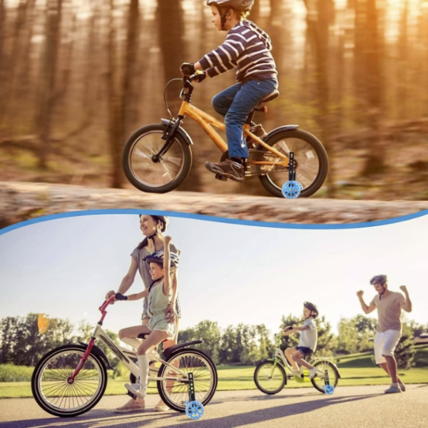 Roti ajutatoare cu sau fara  led-uri, pentru bicicleta, 12-20 inch dif culori RA1 Roti ajutatoare cu sau fara  led-uri, pentru bicicleta, 12-20 inch dif culori RA1