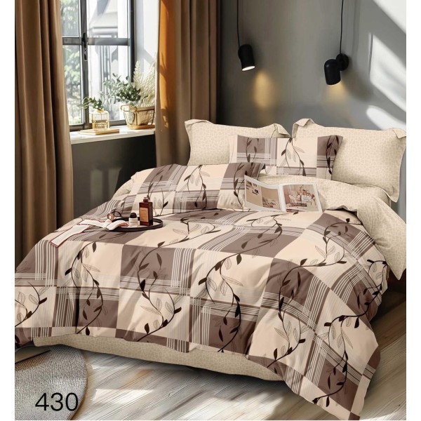 Lenjerie de pat dublu Bumbac FINET, pentru 2 persoane, 6 piese, Cearceaf de pat 230 x 250cm, CF116 Lenjerie de pat dublu Bumbac FINET, pentru 2 persoane, 6 piese, Cearceaf de pat 230 x 250cm, CF116