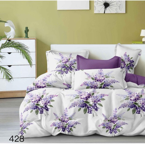 Lenjerie de pat dublu Bumbac FINET, pentru 2 persoane, 6 piese, Cearceaf de pat 230 x 250cm, CF119 Lenjerie de pat dublu Bumbac FINET, pentru 2 persoane, 6 piese, Cearceaf de pat 230 x 250cm, CF119