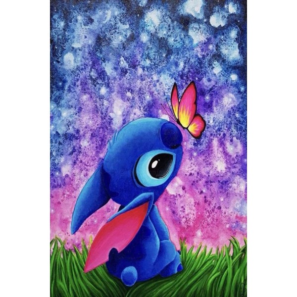 Covor antiderapant pentru camera copilului stitch 120x180 cst6 Covor antiderapant pentru camera copilului stitch 120x180 cst6