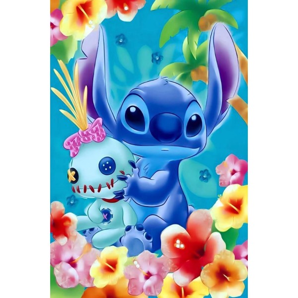 Covor antiderapant pentru camera copilului stitch 120x180 cst2 Covor antiderapant pentru camera copilului stitch 120x180 cst2