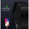 Rucsac Ghiozdan Smart cu Display LED, WiFi, impremeabil, Aplicatie Dedicata iOS/Android, Port USB Extern, Negru GSM1