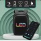 Rucsac Ghiozdan Smart cu Display LED, WiFi, impremeabil, Aplicatie Dedicata iOS/Android, Port USB Extern, Negru GSM1