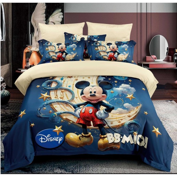 Lenjerie Bumbac tip Finet Premium , MICKEY BB-MIOI , LS3 Lenjerie Bumbac tip Finet Premium , MICKEY BB-MIOI , LS3