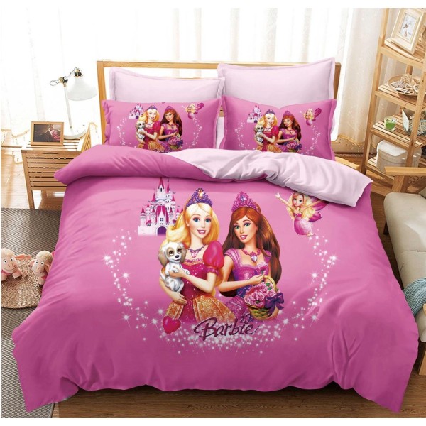 Lenjerie Bumbac tip Finet Premium ,BARBIE  , LS17