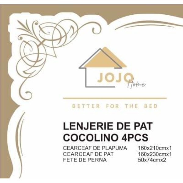 Lenjerie De Pat Cocolino 1 Persoana LCJ1P6