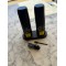 Set 2 rasnite electrice pentru sare si piper, Reincarcabile, Cablu USB, lumina LED, Perie curatare, Stand pentru incarcare sd1