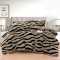 Lenjerie Cocolino DIN BLANITA DE OAIE,4 piese cu elastic ,MODEL ZEBRA 3D IN RELIEF LC4PEY2