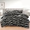 Lenjerie Cocolino DIN BLANITA DE OAIE,4 piese cu elastic ,MODEL ZEBRA 3D IN RELIEF LC4PEY7