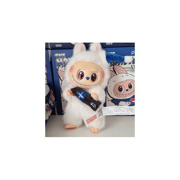 Blindbox cu figurina din plus Bubu super adorabil, PEPSI edition, aprox 18cm, BBF2