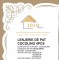 Lenjerie Cocolino ,4 piese cu elastic , LCJE1